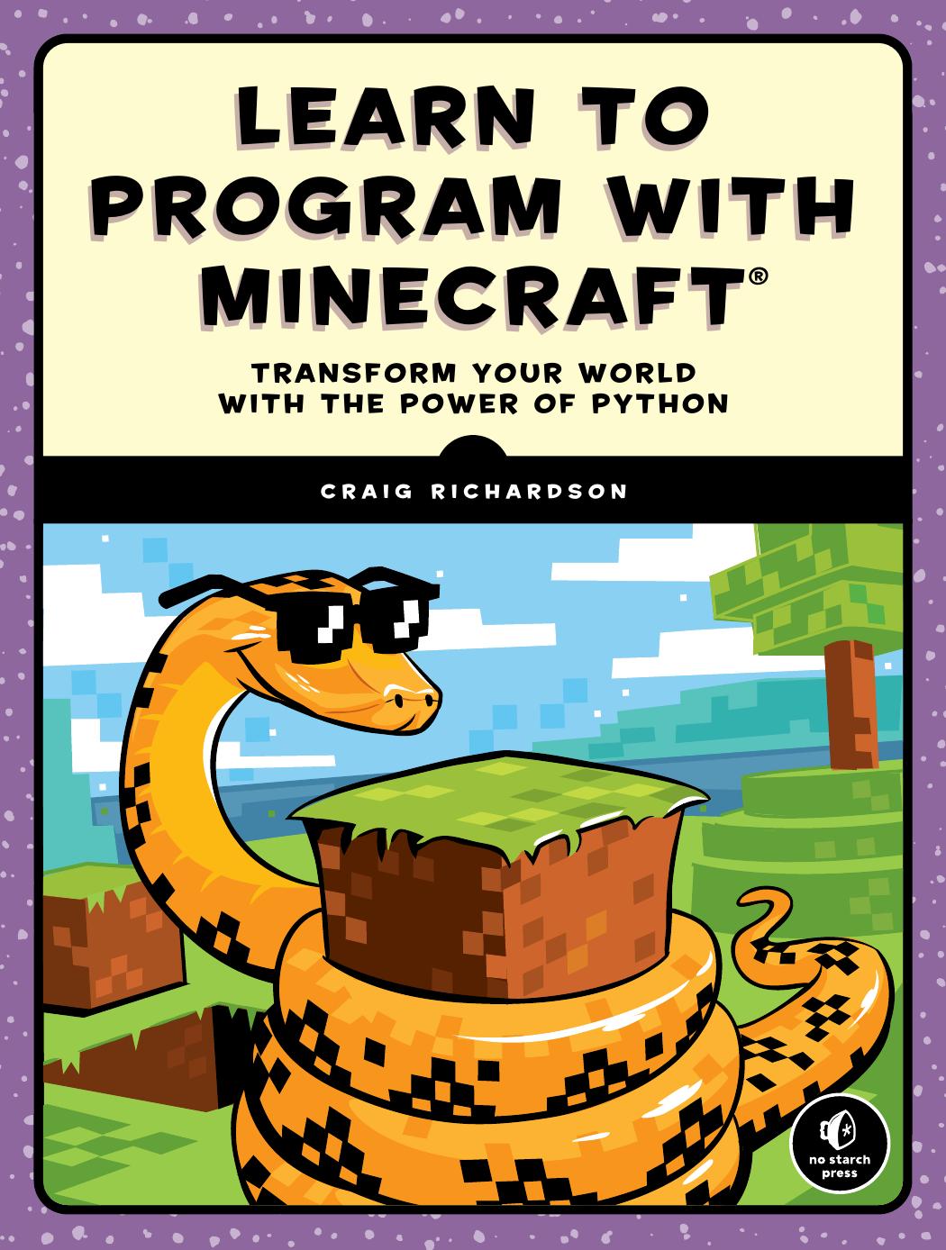 Learn To Program With Minecraft Craig Richardson