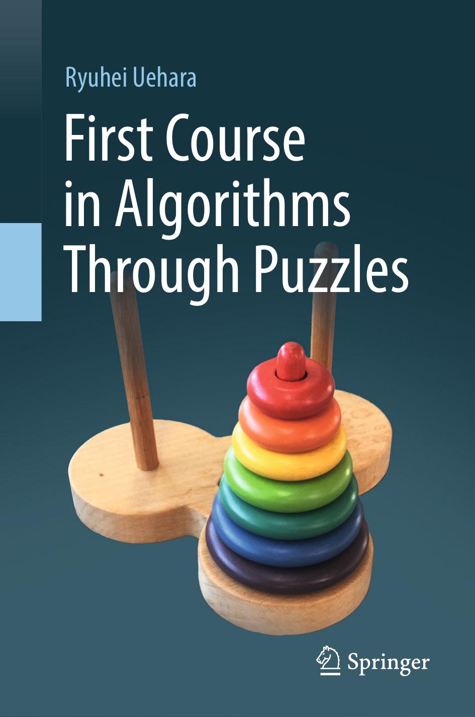 First Course In Algorithms Through Puzzles Ryuhei Uehara