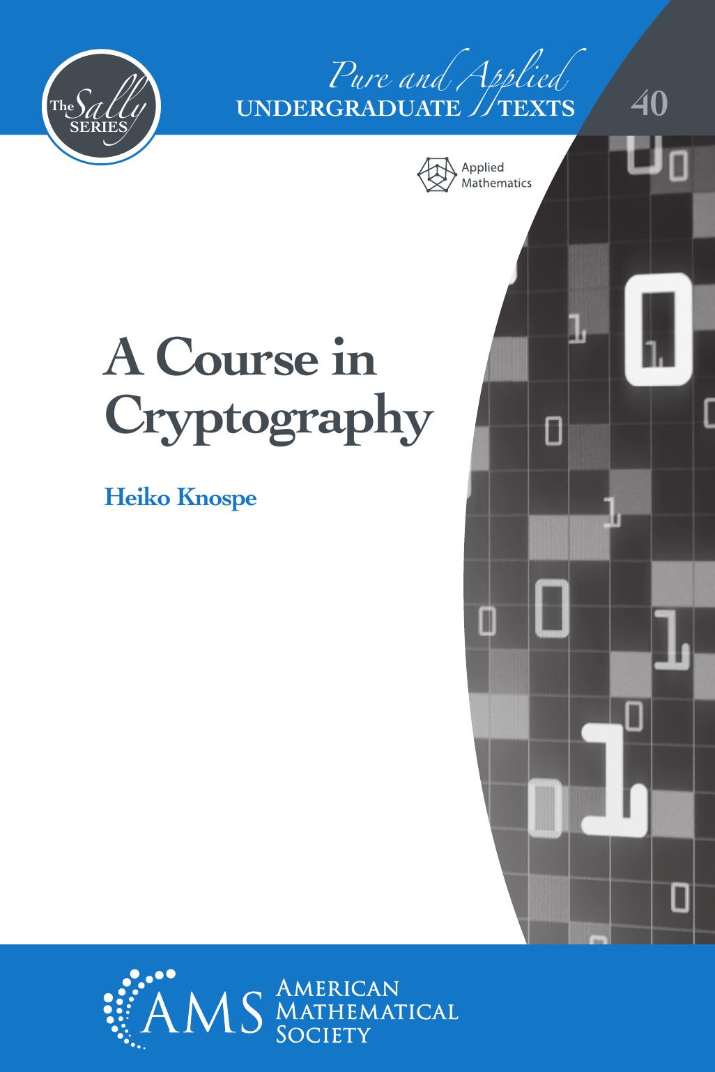 A Course In Cryptography Heiko Knospe