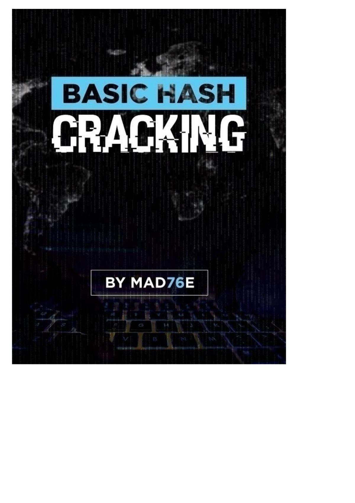 Basic Hash Cracking Mad76e