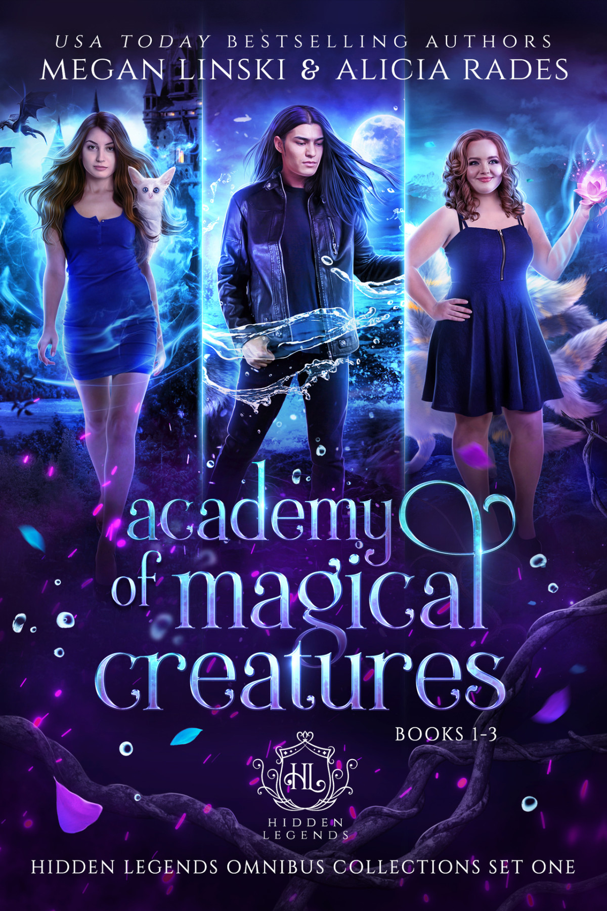 Academy Of Magical Creatures Books 13 Hidden Legends Omnibus Collections Megan Linski Alicia Rades Hidden Legends