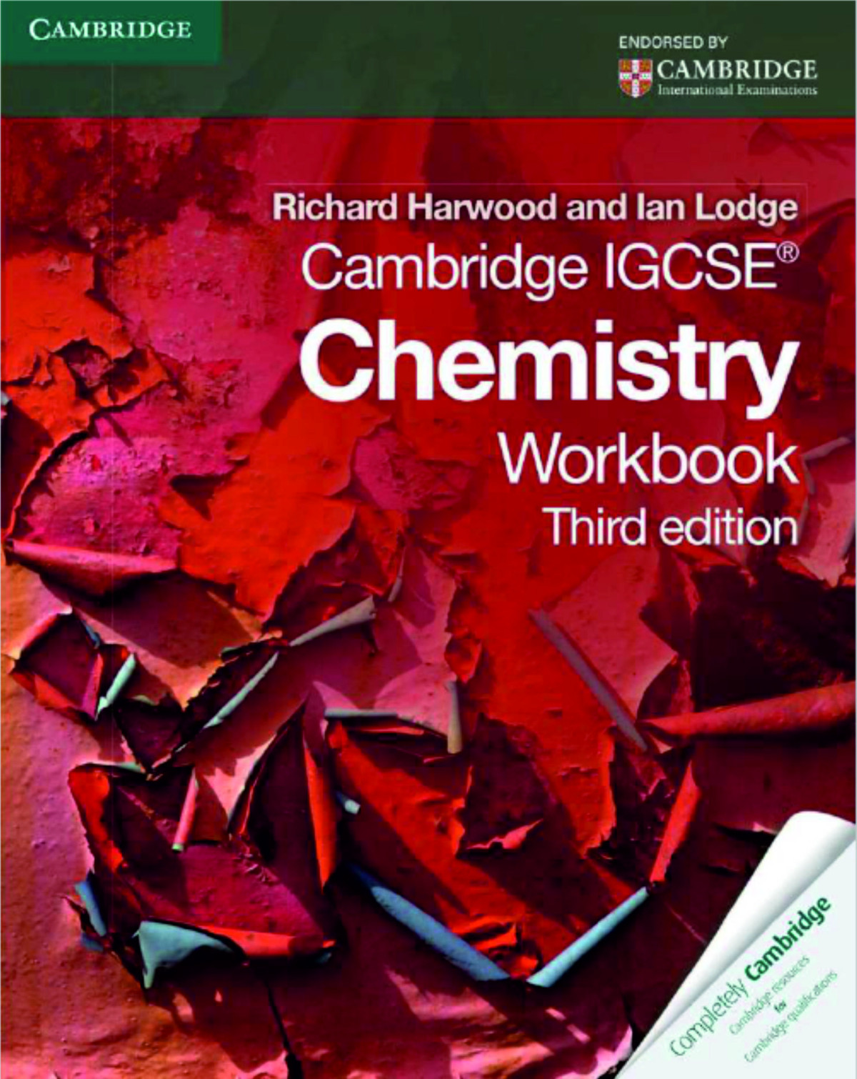 Chemistry Igcse Workbook 3rd Edition Richard Harwood Ian Lodge