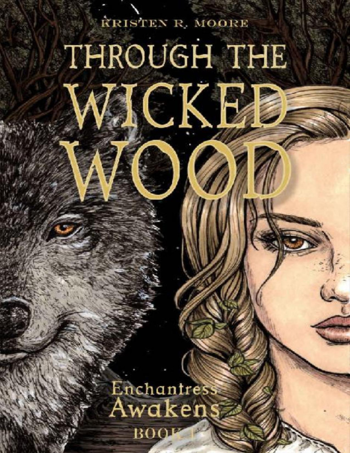 Through The Wicked Wood Enchantress Awakens Book One Kristen R Moore