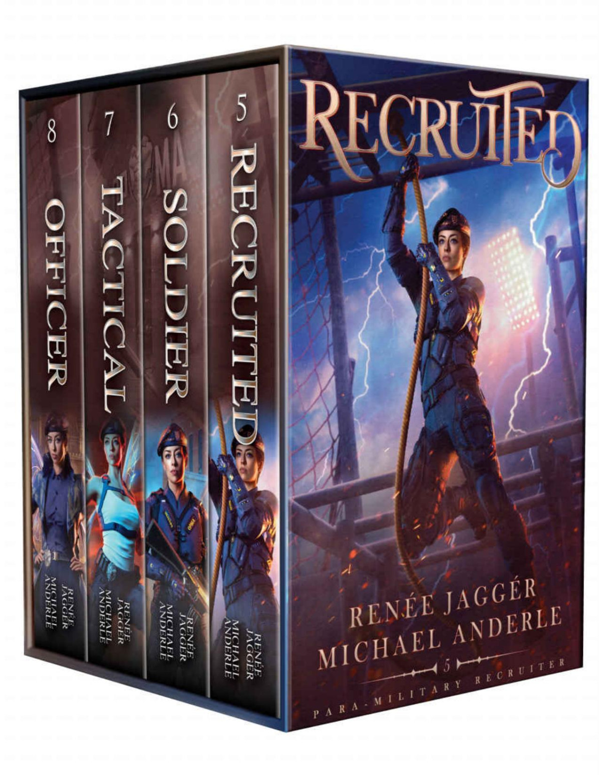 Paramilitary Recruiter Boxed Set 2 Books 58 Paramilitary Recruiter Boxed Sets Rene Jaggr Michael Anderle