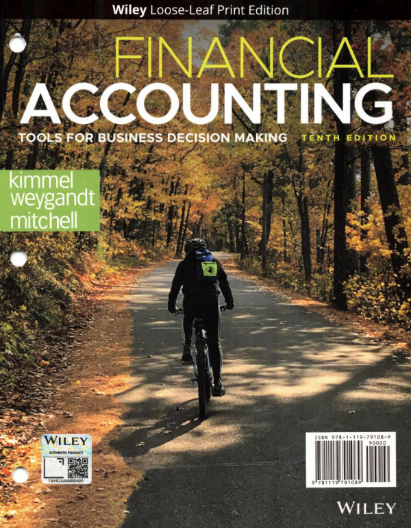 Financial Accounting Tools For Business Decision Making 10th Edition 10th Edition Paul D Kimmel