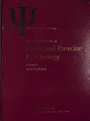 Apa Handbook Of Sport And Exercise Psychology Volume 1 Sport Psychology Mark Howard Anshel