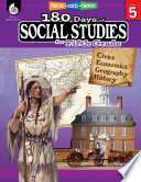 180 Days Of Social Studies For Fifth Grade 1st Edition Catherine Cotton