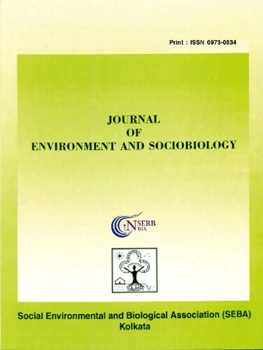 Journal Of Environment And Sociobiology Vol 9 Issue 2 19th Edition Unknown