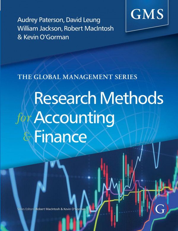 Research Methods For Accounting And Finance Global Management Series 1st Edition Audrey Paterson