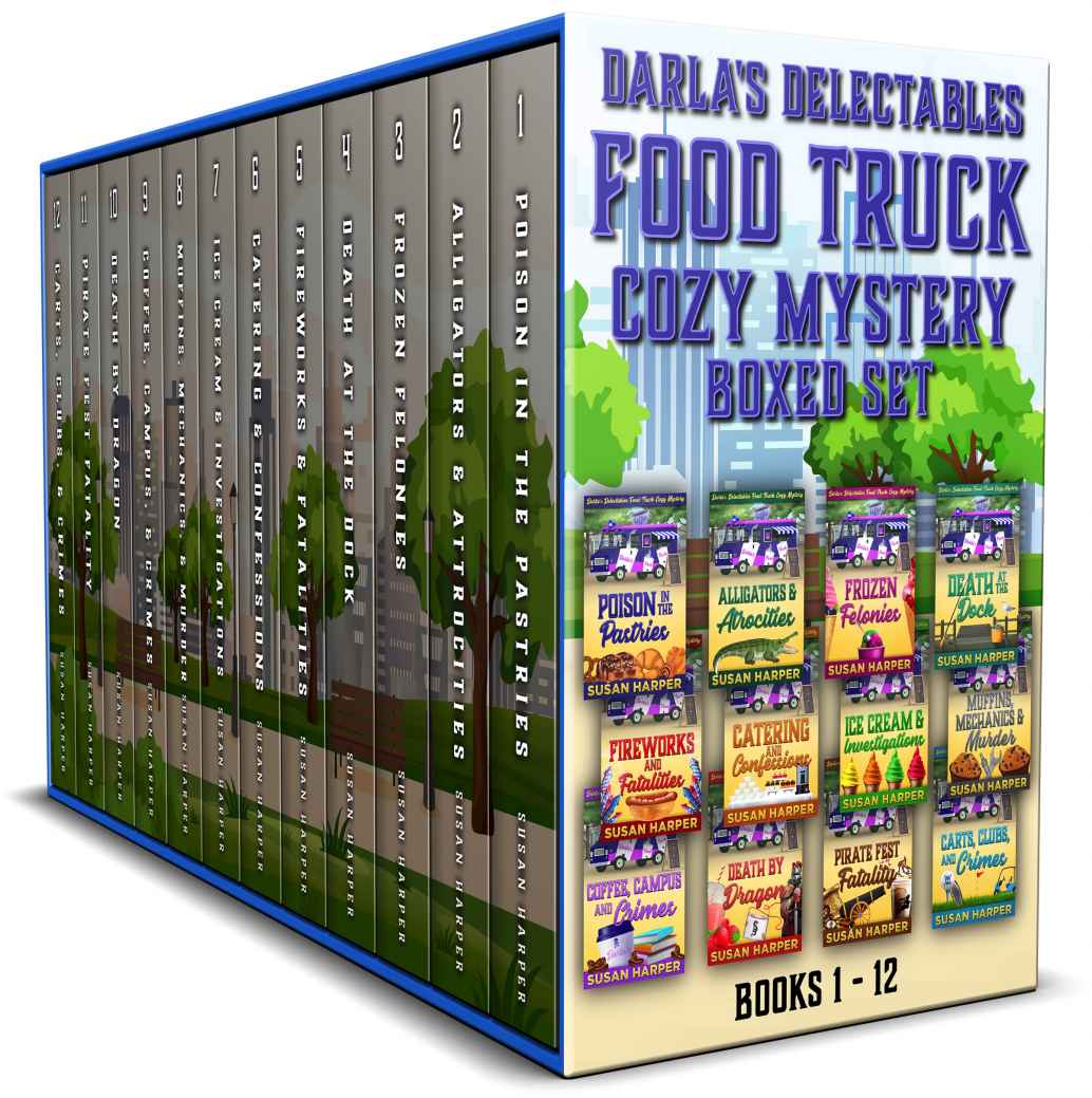 Darlas Delectables Food Truck Cozy Mystery Box Set Books 1 12 Kindle Susan Harper