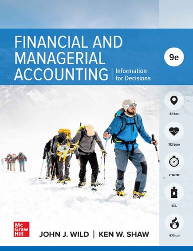 Financial And Managerial Accounting 9th Edition John Wild Ken Shaw
