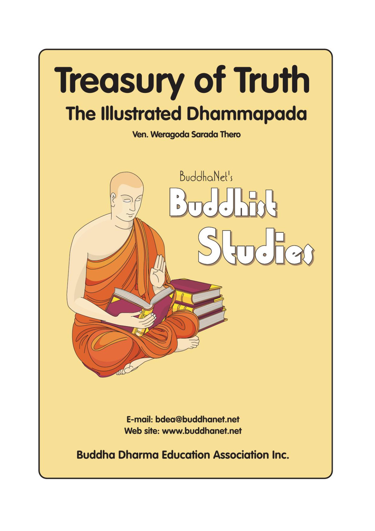 Treasury Of Truth Illustrated Dhammapada Latest Ven Weragoda Sarada Maha Thero