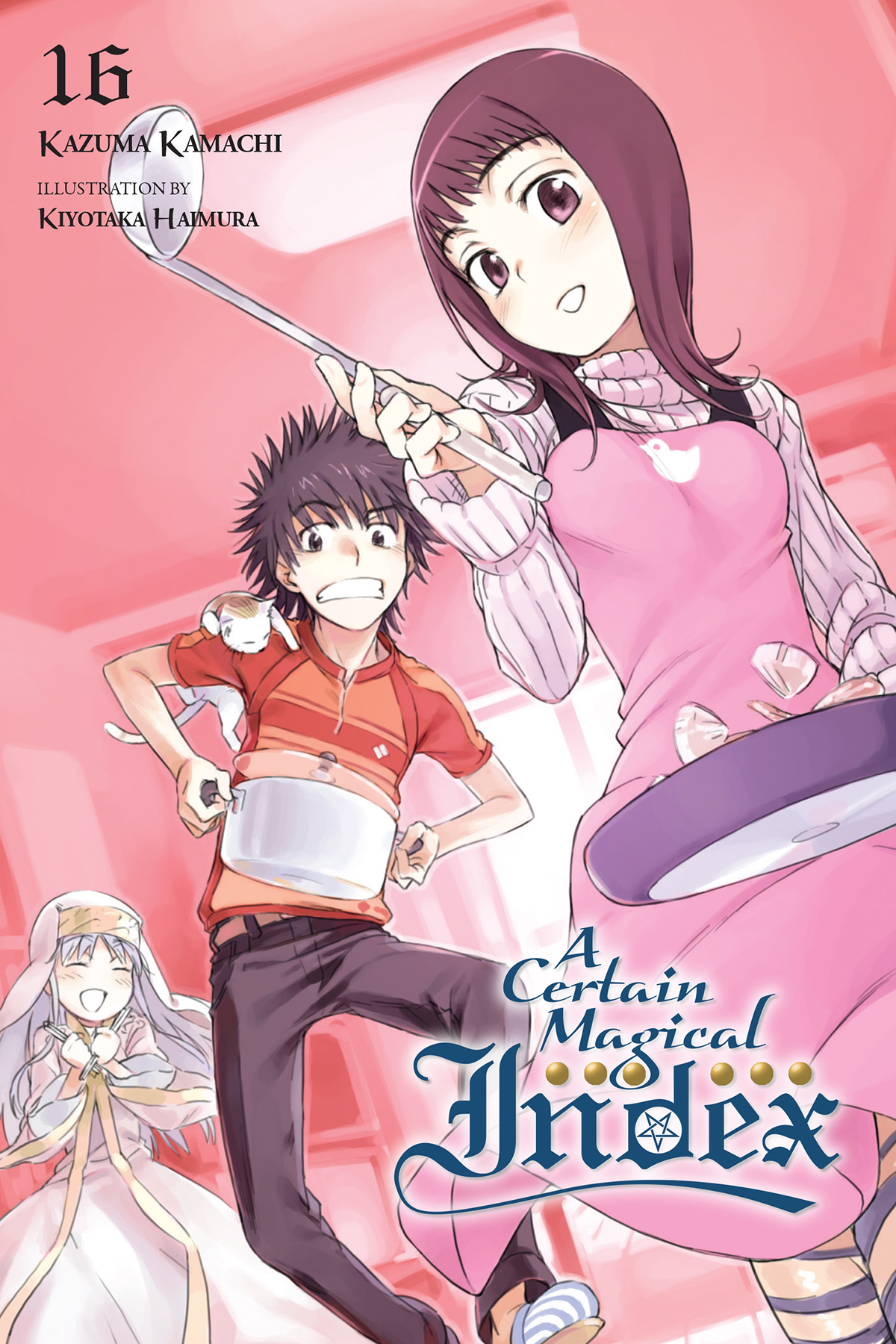 A Certain Magical Index Vol 16 Kazuma Kamachi Kiyotaka Haimura