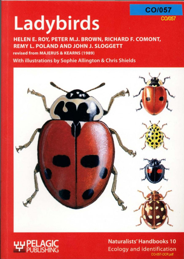 Ladybirds 2nd Edition Heleneroy Peter Mj Brown Richard F Comont