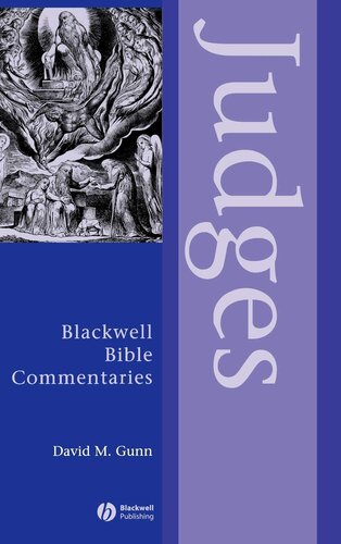 Judges Through The Centuries 1st Edition David M Gunn