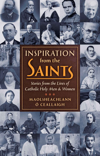 Inspiration From The Saints Stories From The Lives Of Catholic Holy Men And Women Maolsheachlann O Ceallaigh