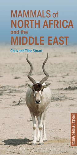 Mammals Of North Africa And The Middle East Pocket Photo Guides Chris Stuart