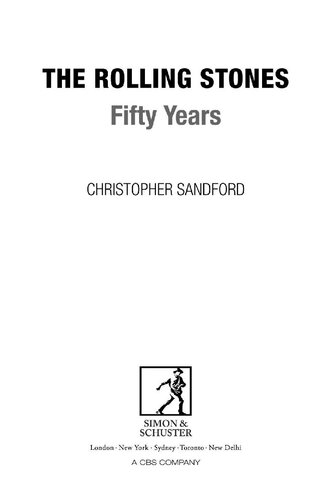 The Rolling Stones Fifty Years Christopher Sandford