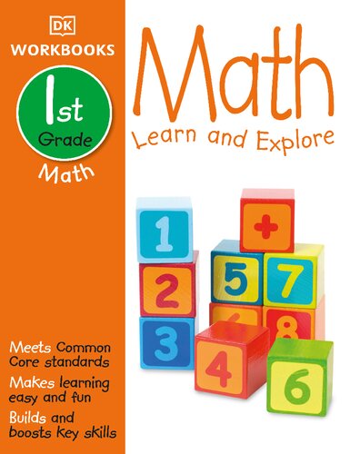 Dk Workbooks Math First Grade Workbook Ed Dk Publishing