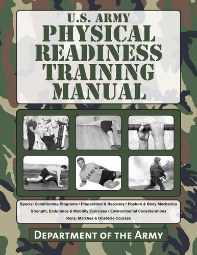 Us Army Physical Readiness Training Manual Us Department Of The Army