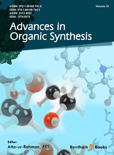 Advances In Organic Synthesis Volume 10 Attaurrahman Ed