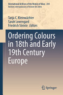 Ordering Colours In 18th And Early 19th Century Europe Tanja C Kleinwchter