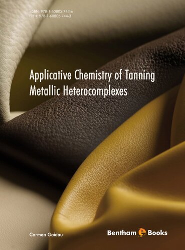 Applicative Chemistry Of Tanning Metallic Heterocomplexes Gaidau C
