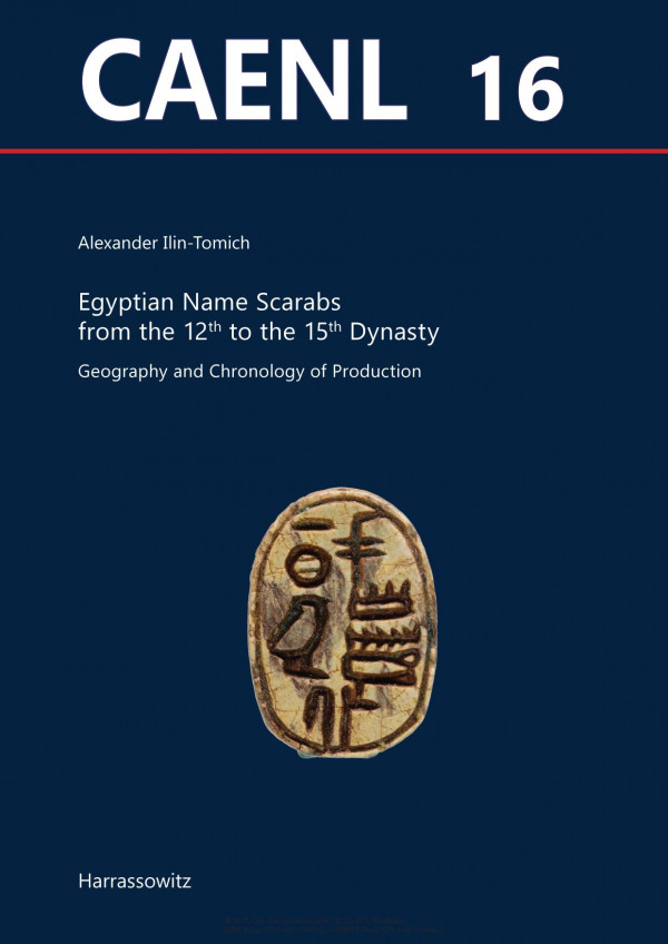 Egyptian Name Scarabs From The 12th To The 15th Dynasty Geography And Chronology Of Production Alexander Ilintomich
