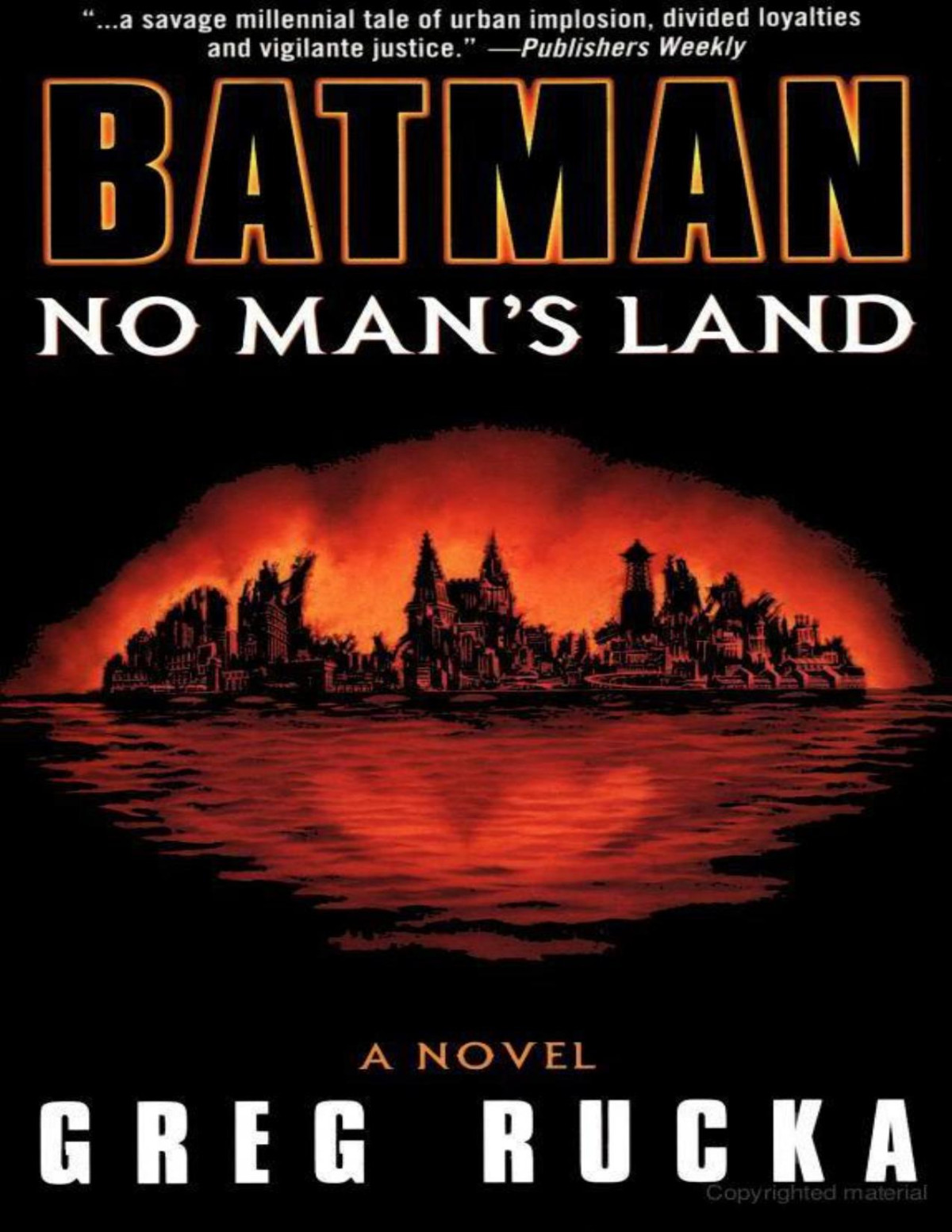 Batman No Mans Land Greg Rucka