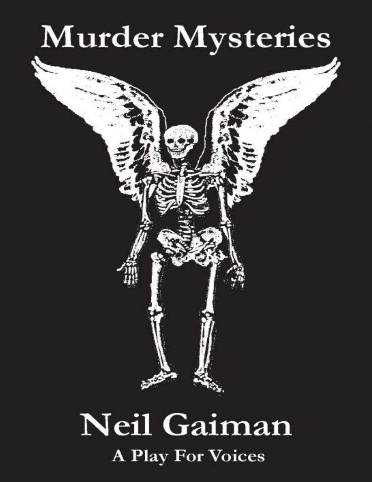 Murder Mysteries A Play For Voices 9781466109827 Gaiman Neil