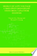 Design Of Lowvoltage Cmos Switchedopamp Switchedcapacitor Systems Vincent Sl Cheung