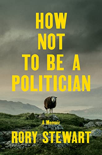 How Not To Be A Politician Rory Stewart