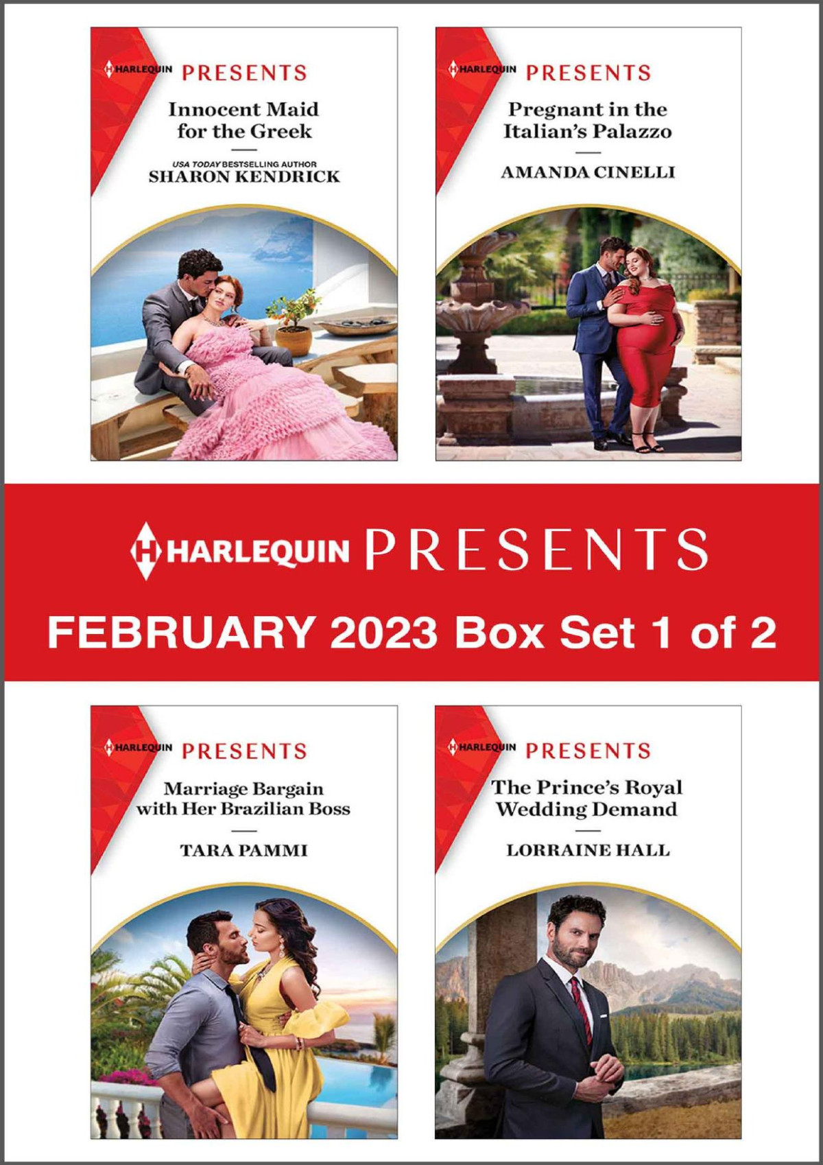 Harlequin Presents February 2023box Set 1 Of 2 Sharon Kendrick