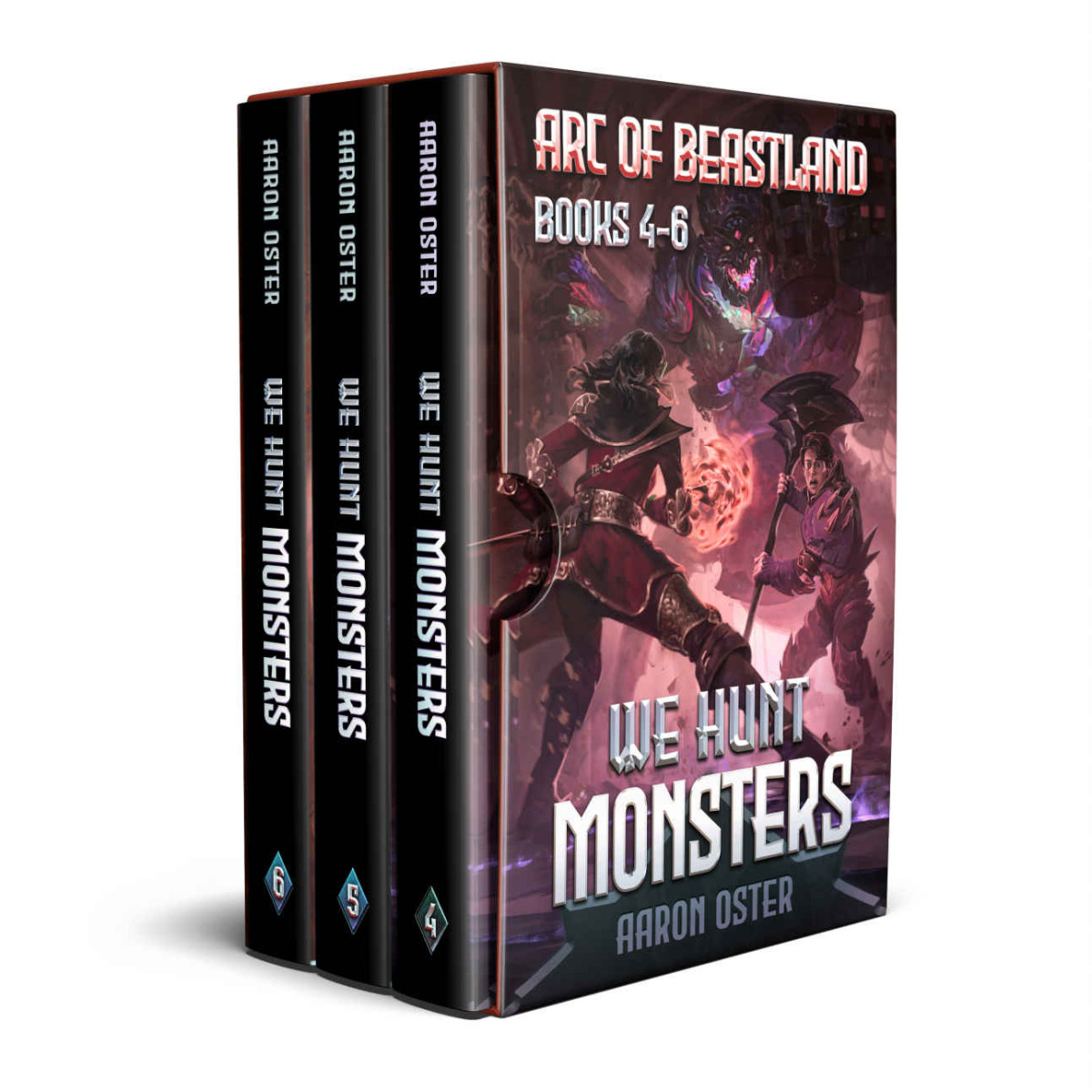 We Hunt Monsters Books 46 Oster Aaron