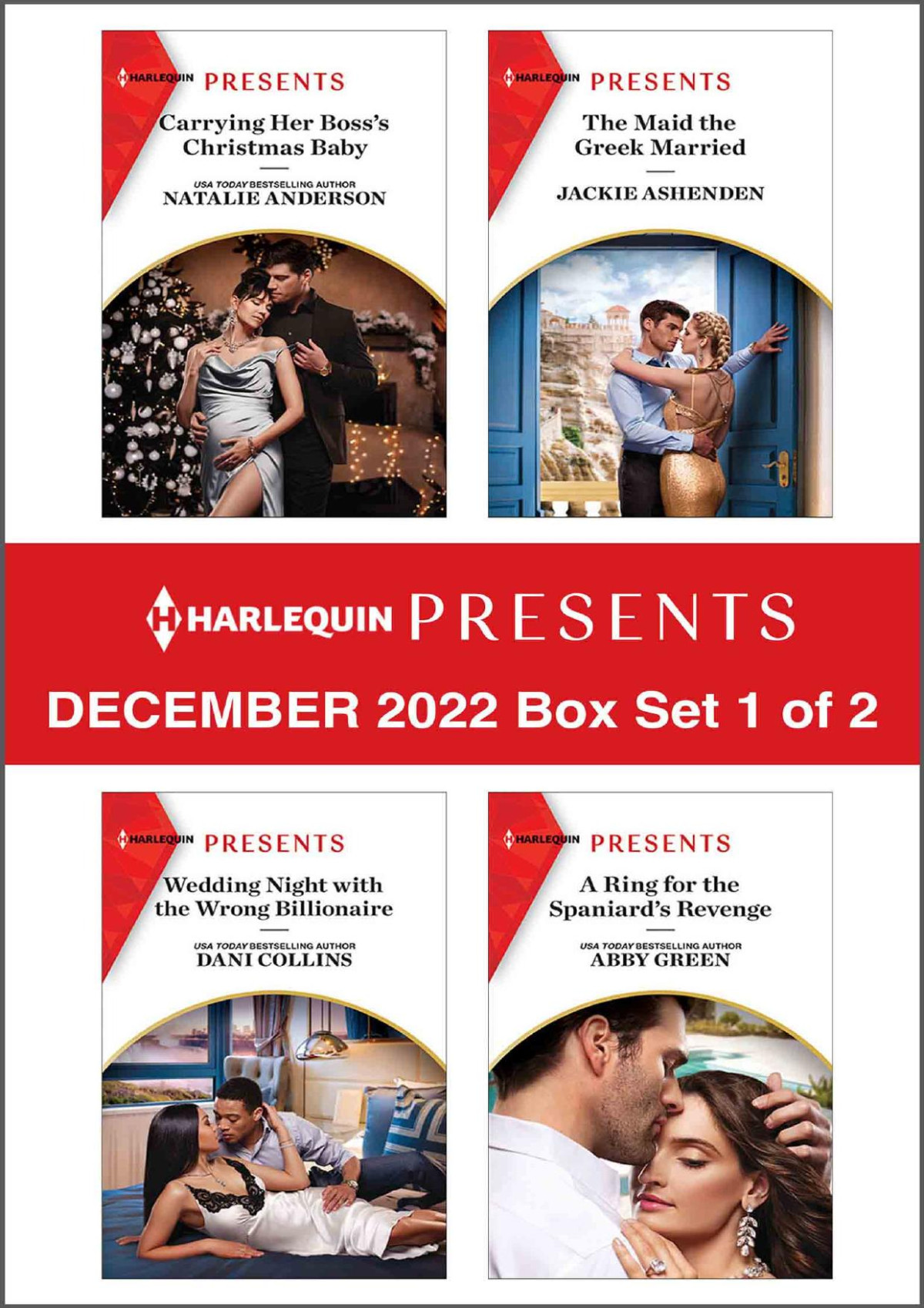 Harlequin Presents December 2022 Box Set 1 Of 2 Natalie Anderson