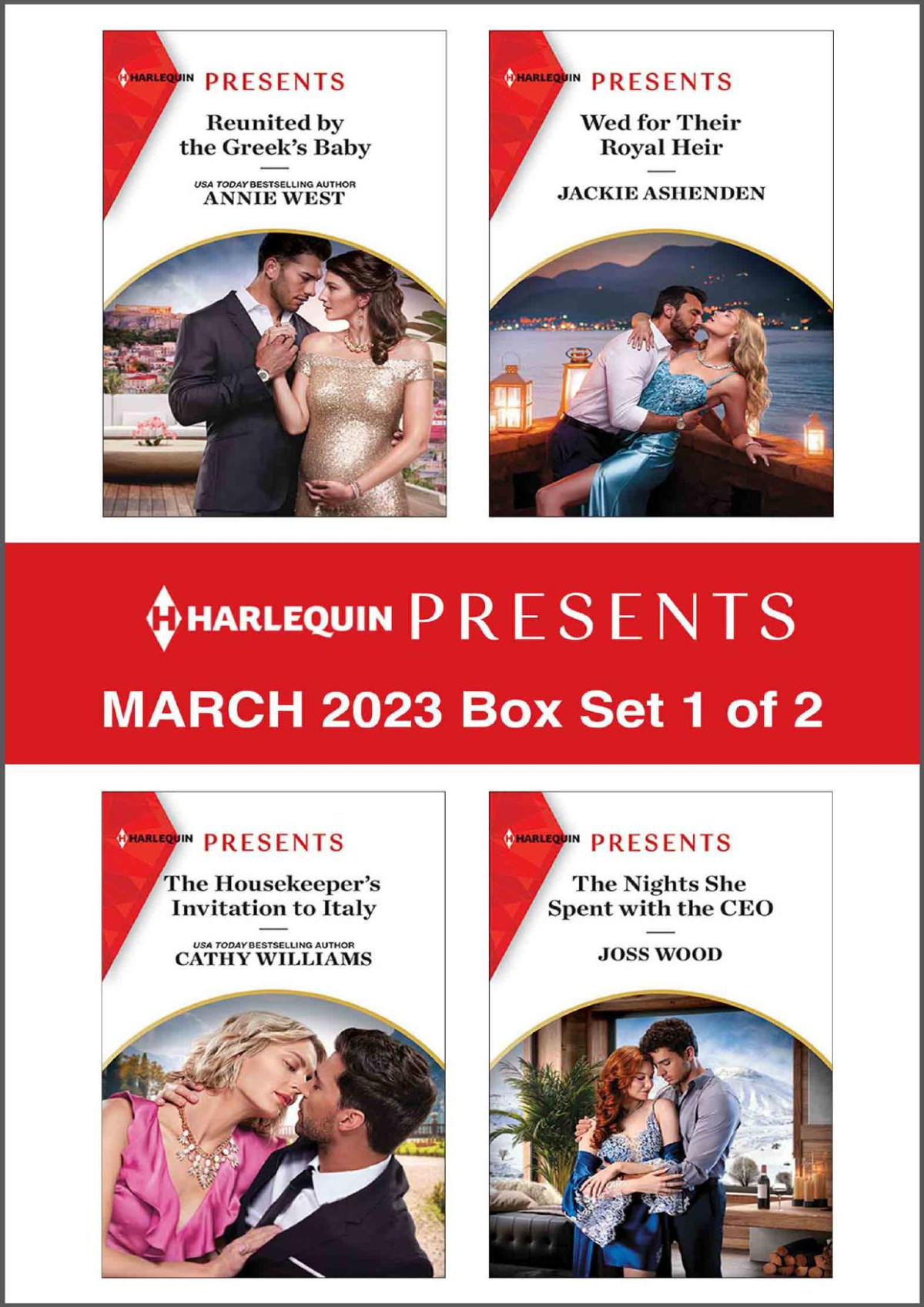 Harlequin Presents March 2023box Set 1 Of 2 Annie West