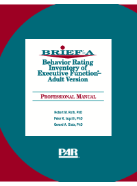 Briefa Professional Manual Peter K Isquith Robert M Roth Gerard A Gioia