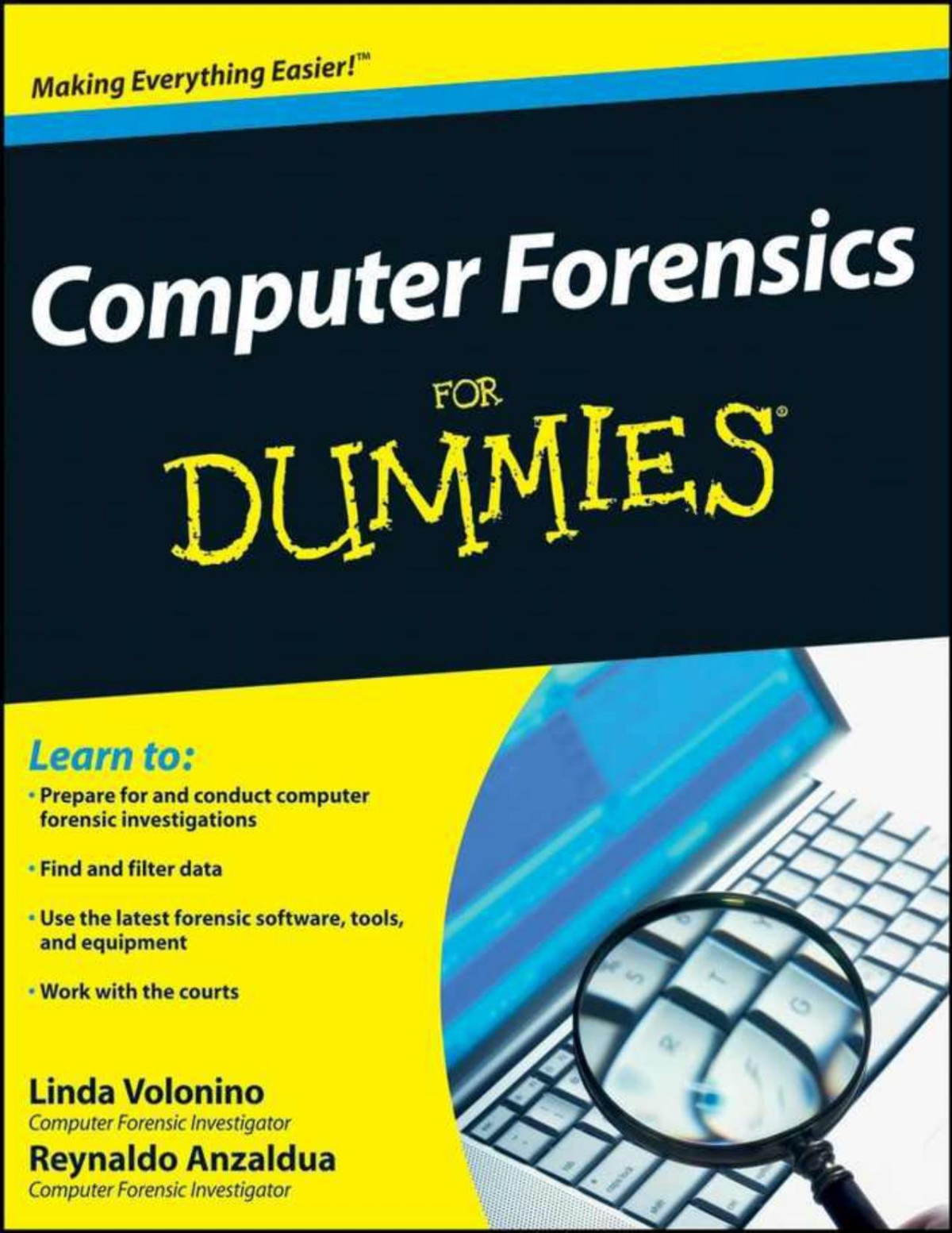 Computer Forensics For Dummies 1st Volonino Linda Anzaldua