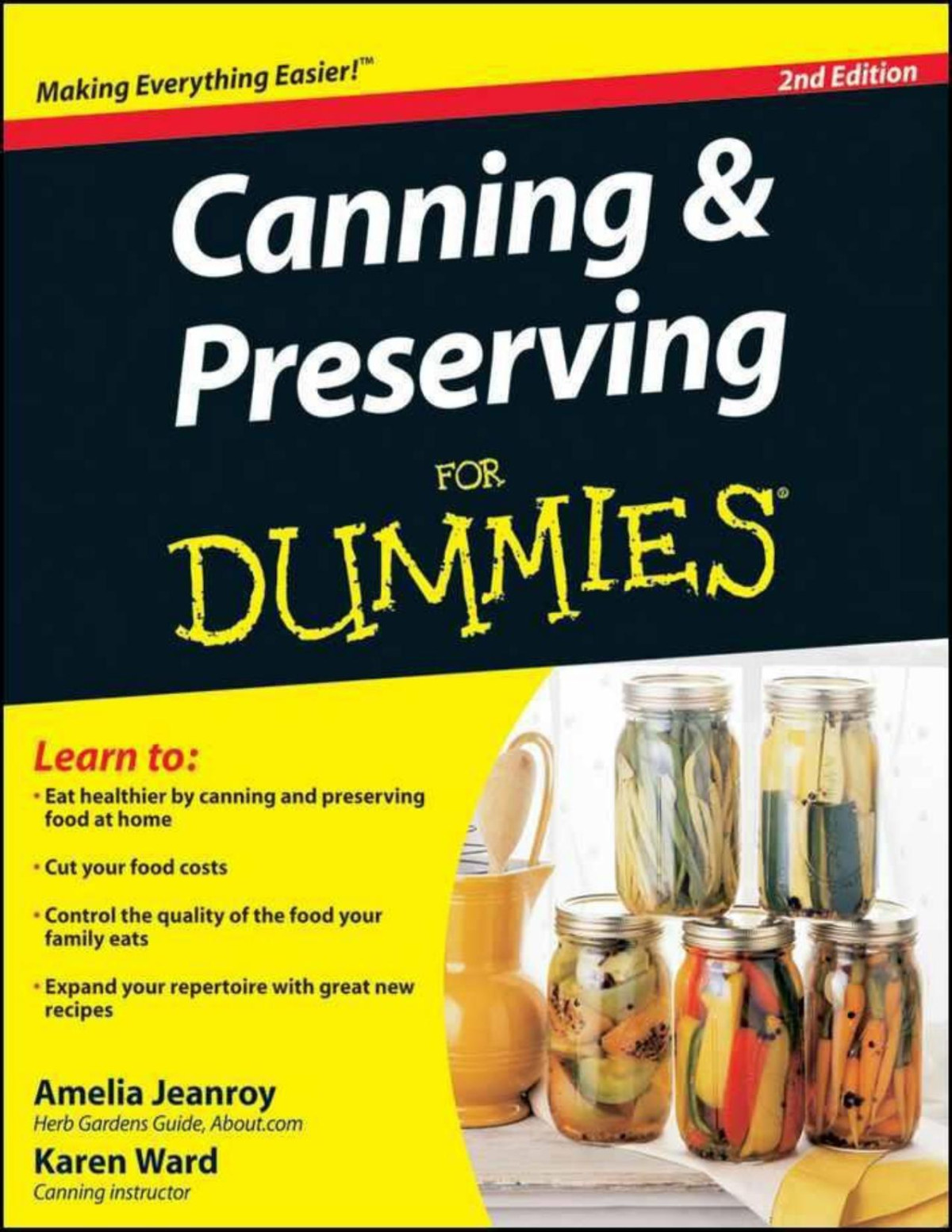 Canning Preserving For Dummies 2nd Edition 2nd Amelia Jeanroy Karen Ward