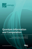 Quantum Information And Computation Shaoming Fei Ming Li Shunlong Luo