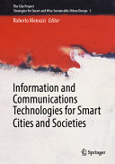 Information And Communications Technologies For Smart Cities And Societies Roberto Menozzi