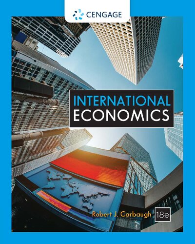 International Economics 18th 18th Robert Carbaugh