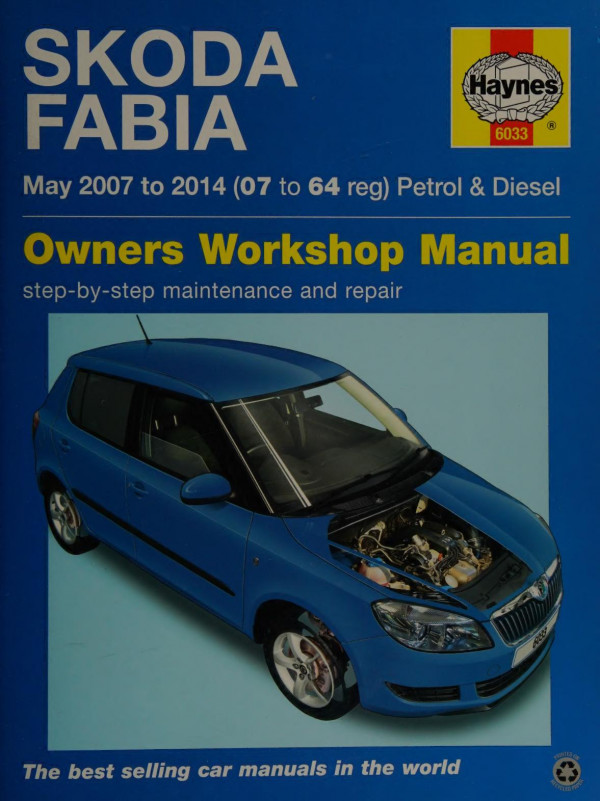 Haynes Skoda Fabia Petrol Diesel Owners Workshop Manual Pete Gill