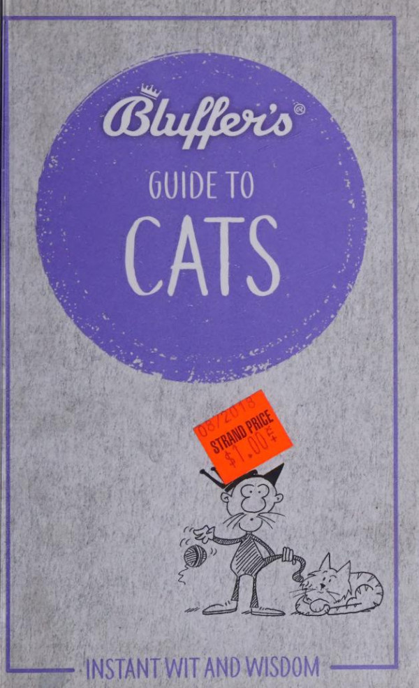 Bluffers Guide To Cats Vicky Halls