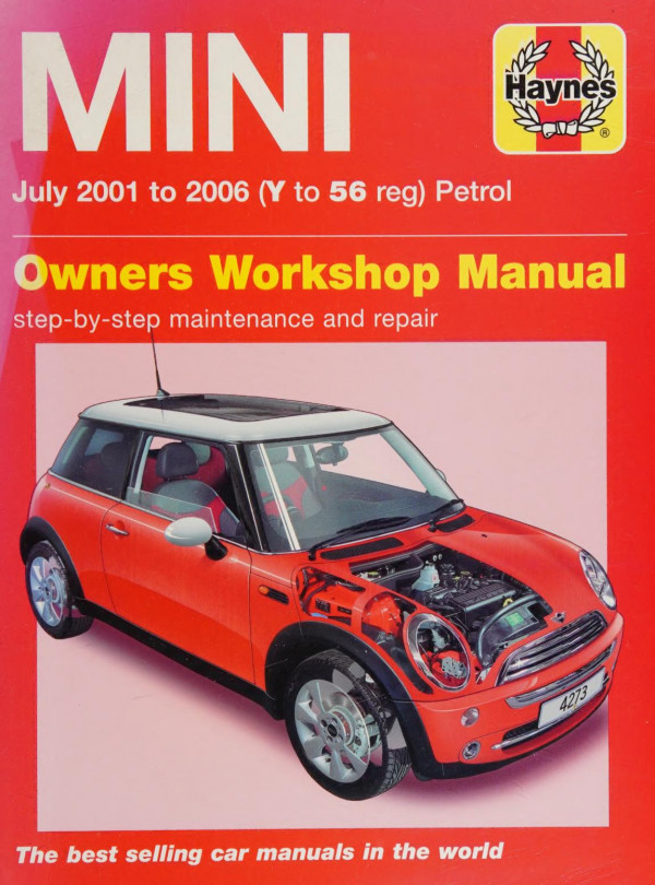 Haynes Owners Workshop Manual For The Mini Martynn Randall