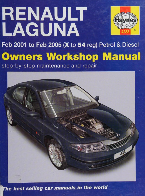Haynes Renault Laguna Owners Workshop Manual Peter Gill