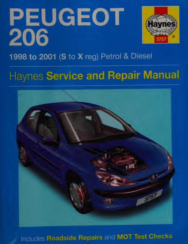 Haynes Peugeot 206 Service And Repair Manual Mark Coombs