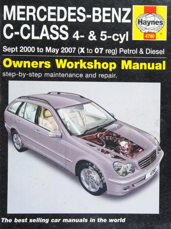 Haynes Mercedesbenz Cclass Owners Workshop Manual Peter Gill