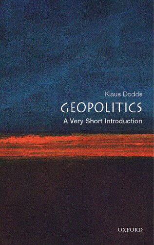 Geopolitics A Very Short Introduction Klaus Dodds