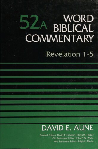 Revelation 15 David E Aune